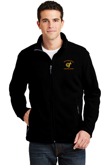 Port AuthorityÂ® Men's Value Fleece Jacket - SWCS (Jacket Size: XS Size 32-34, School Colors: Black)