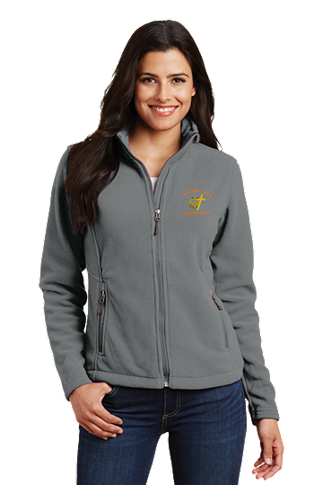 Port AuthorityÂ® Ladies Value Fleece Jacket - SWCS (Jacket Size: XS Size 2, School Colors: Grey)