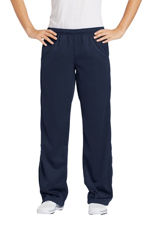 Sport-TekÂ® Ladies Tricot Track Pant - YLS (Color: Navy, Pant Ladies Sizes: XS - Size 2)