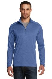 Men's Sweater Alternative Pixel 1/4-Zip by OGIO. OG202. (Size: Large, Color: Optic Blue)