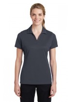 Sport-Tek RacerMesh Performance Polo - Ladies - Staff and Parents with SWCS Logo (Size: XS - Size 2, Color: Graphite Grey)