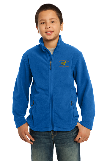 Port AuthorityÂ® Youth Value Fleece Jacket - SWCS (Size: XS - Size 4, Color: True Royal)