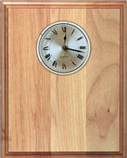 3PCLV Premier Genuine Alder Clock Plaque