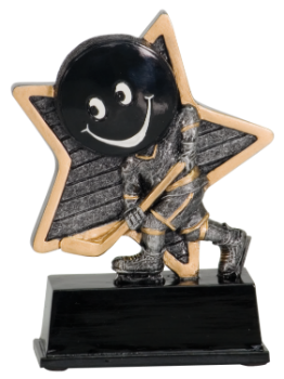 6S2109 Hockey Little Pal Resin Award (Trophy: 5" Hockey Little Pal)
