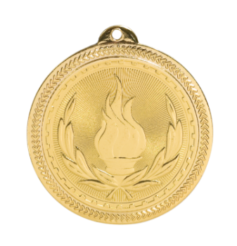6S4701 VICTORY BRITELAZER MEDAL (Medal: 2 " Gold)