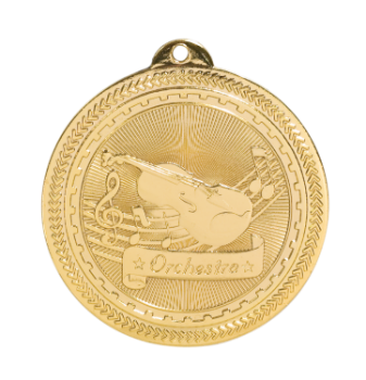 6S4716 ORCHESTRA BRITELAZER MEDAL (Medal: 2" Gold)