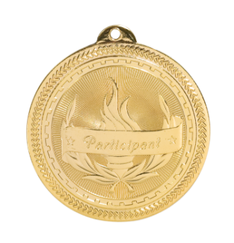 6S4717 PARTICIPANT BRITELAZER MEDAL (Medal: 2" Gold)