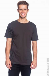 Men's Fashion Fit Ringspun T Shirt 980 (Size: Small, Color: Smoke)