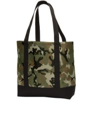 Classic Go-Anywhere Tote by Port Authority. BG406. (Color: Military Camo Black)