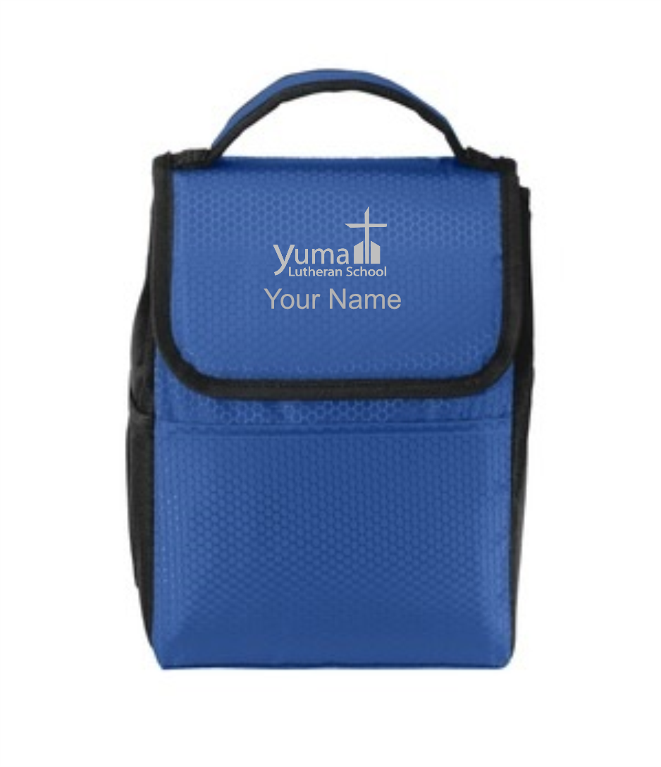 Port Authority® Lunch Bag Cooler - YLS (Lunch Bag Colors: Twilight Blue/ Black - YLS)
