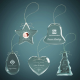Premier Crystal Ornament (Ornament: 2.5" Heart Crystal)