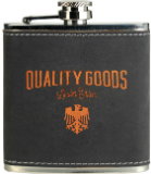 Personal Flasks (Personal Flask: Textured Material, Dark Gray)