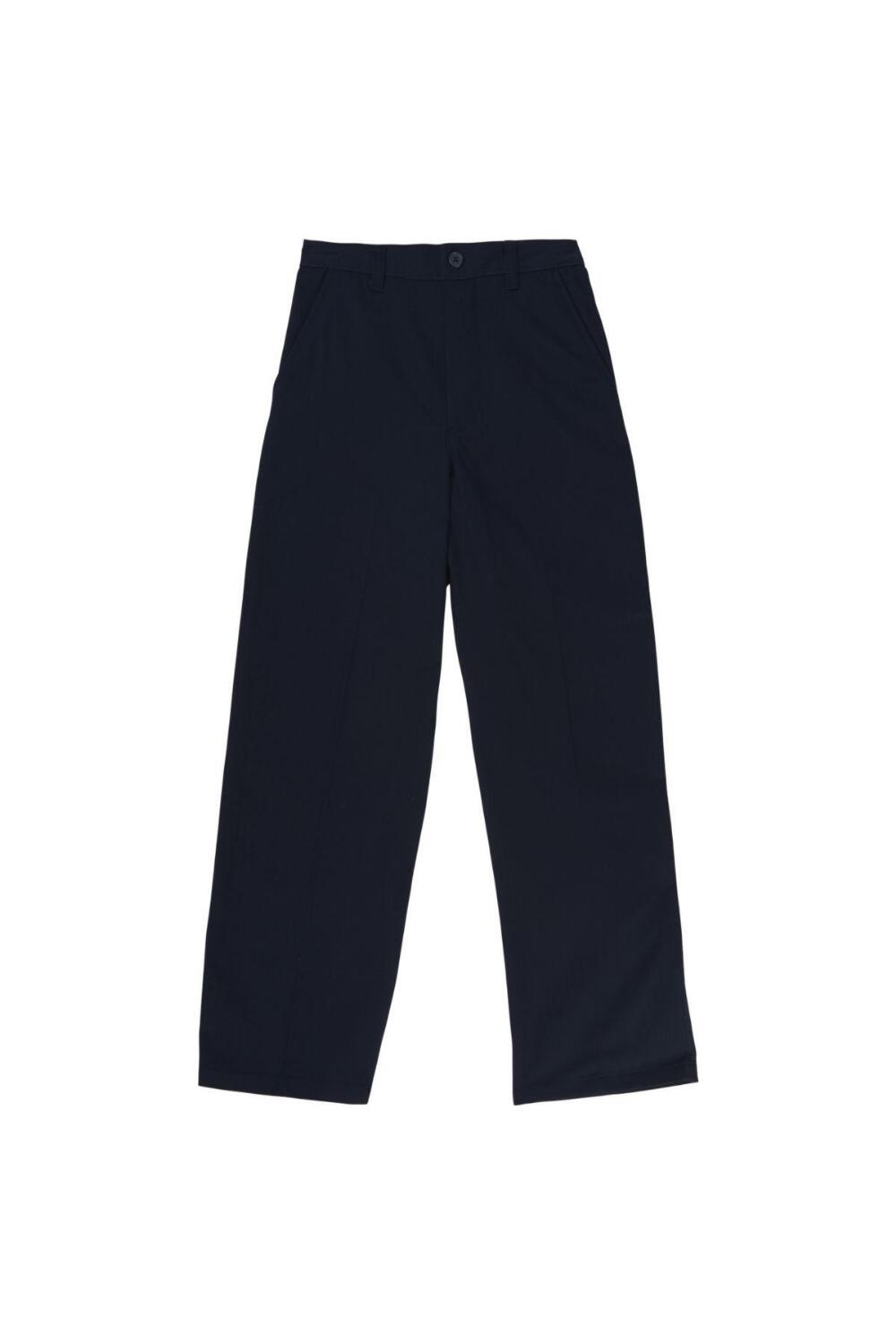 Boy's Adjustable Waist Double Knee Pant (Pant Color: Navy - YLS, Pant Size: Size 4T)