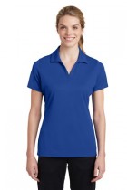 Sport-Tek RacerMesh Performance Polo - Ladies - Staff and Parents with SWCS Logo (Color: True Royal, Size: XS - Size 2)
