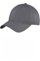 Youth Customized Six-Panel Unstructured Twill Cap by Port & Company. YC914. (Color: Charcoal)