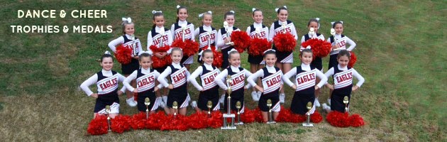 Dance & Cheer Team Trophies & Medals