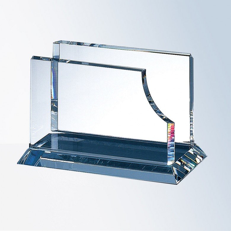 Crystal Business Card Holder