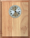 3PCLV Premier Genuine Alder Clock Plaque