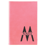 Pink Laserable Leatherette Journal