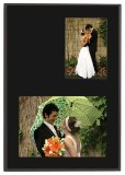 Black Slide in Photo Plaque (2 Windows)