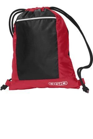 Hidden Storage, Pulse Cinch Pack. 412045. (Color: Deep Red Black)