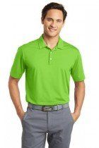 Dri-FIT Men's Vertical Mesh Golf Polo by Nike. 637167. (Size: Large, Color: Action Green)