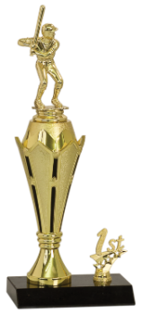 6S0301 Baseball/ Softball Royal Crown League Standing (Trophy: 12 3/4" Baseball/Softball Royal Crown League Standing)