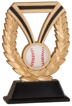 6S0505 Baseball/ Softball DuraResin Award (Trophy: 6" Baseball Dura)