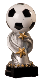 6S0804 Soccer Encore League Standing Resin Trophy (Trophy: 5 3/4" Soccer Encore League Standing)