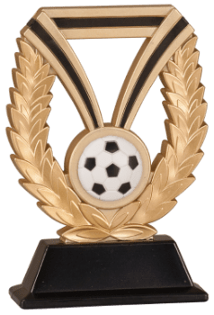 6S0905 Soccer DuraResin Resin Award (Trophy: 6" Dura)