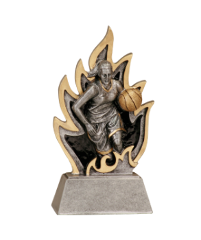6S1304 Baskeball Ignite Resin Award (Trophy: 5 1/2 Female Basketball Ignite)