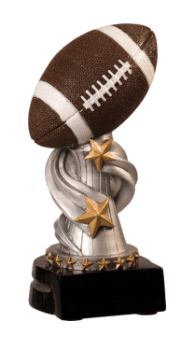 6S1506 Football Encore Resin Award (Trophy: 5 3/4" Football Encore)