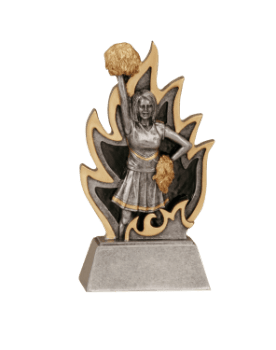 6S1705 Cheer/ Dance Cheer Ingite Resin Award (Trophy: 5 1/2" Cheer Ignite)