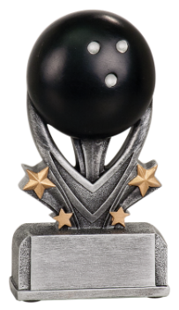 6S1905 Bowling Varsity Sport Resin Award (Trophy: 5 1/2" Bowling Varsity Sport)