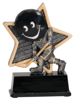 6S2109 Hockey Little Pal Resin Award (Trophy: 5" Hockey Little Pal)