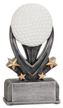 6S3001 Golf Varsity Sport Resin (Trophy: 5 1/2" Golf Varsity Sport)