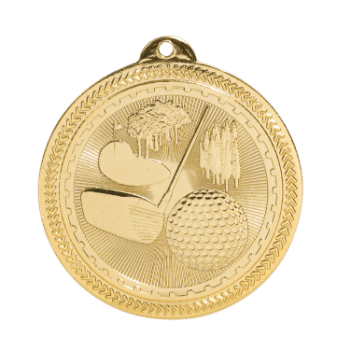 6S4610 GOLF BRITELAZER MEDAL (Medal: 2 " Gold)