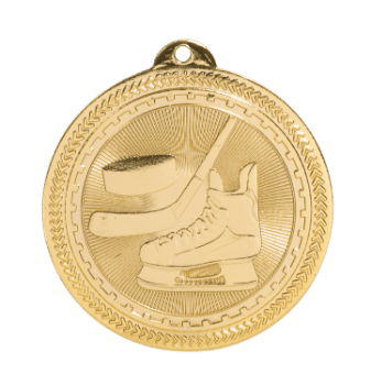 6S4612 HOCKEY BRITELAZER MEDAL (Medal: 2 " Gold)