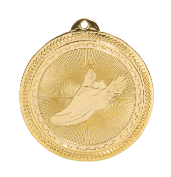 6S4618 TRACK BRITELAZER MEDAL (Medal: 2 " Gold)