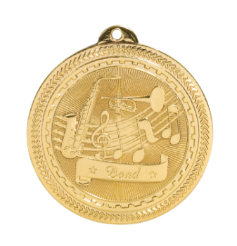 6S4706 BAND BRITELAZER MEDAL (Medal: 2" Gold)