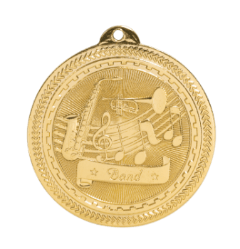 6S4706 BAND BRITELAZER MEDAL (Medal: 2" Gold)