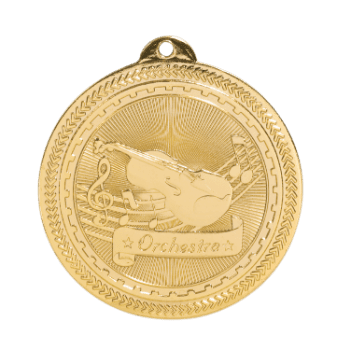 6S4716 ORCHESTRA BRITELAZER MEDAL (Medal: 2" Gold)