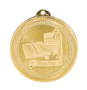 6S4719 READING BRITELAZER MEDAL (Medal: 2" Gold)