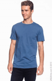 Men's Fashion Fit Ringspun T Shirt 980 (Size: Small, Color: Lake)