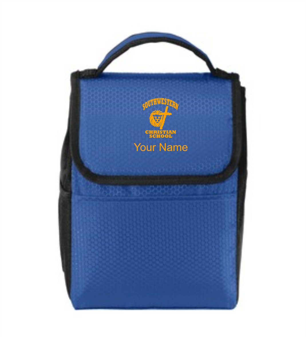 Port Authority® Lunch Bag Cooler - SWCS (Lunch Bag Colors: Twilight Blue/ Black - SWCS)