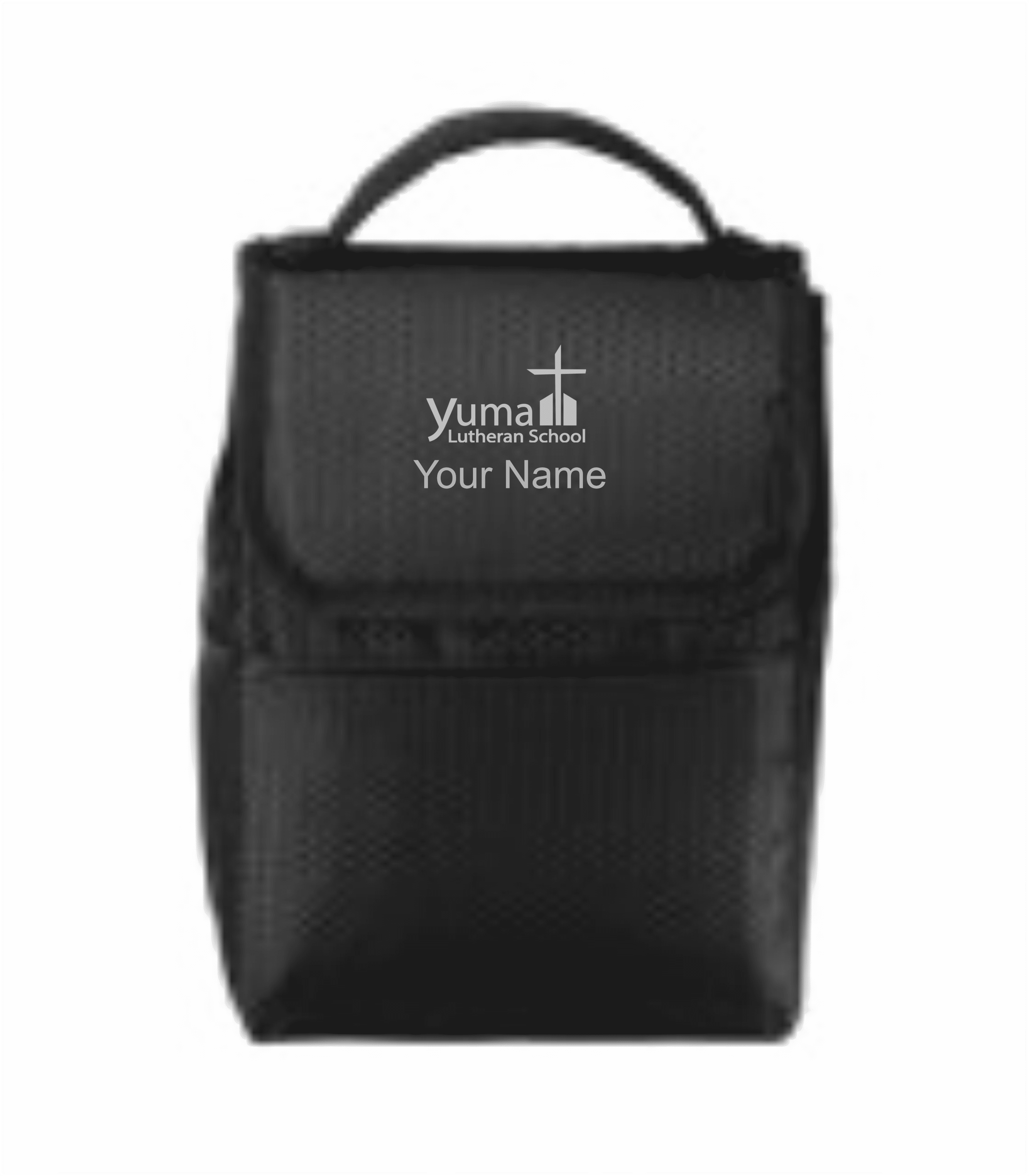 Port Authority® Lunch Bag Cooler - YLS (Lunch Bag Colors: Black/ Black - YLS)