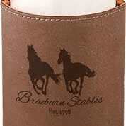 Beverage Holder (Beverage Holder: Dark Brown, Leatherette)