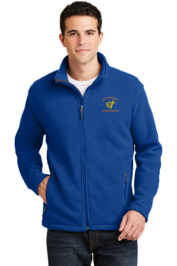 Port Authority® Men's Value Fleece Jacket - SWCS (Jacket Size: XS Size 32-34, School Colors: Royal Blue)