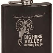 Personal Flasks (Personal Flask: Matte Black)