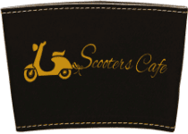 Cup Sleeve (Mug Sleeve: Leatherette, Black)